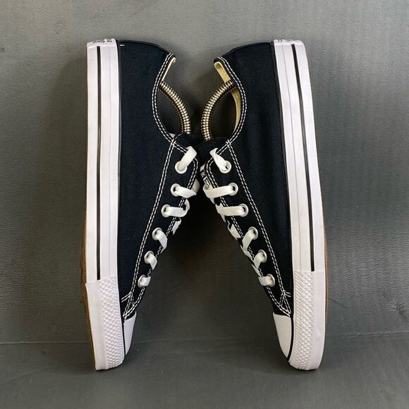Black and white Converse chuck Taylor allstar sneaker shoes womens size 6 - Picture 8 of 9